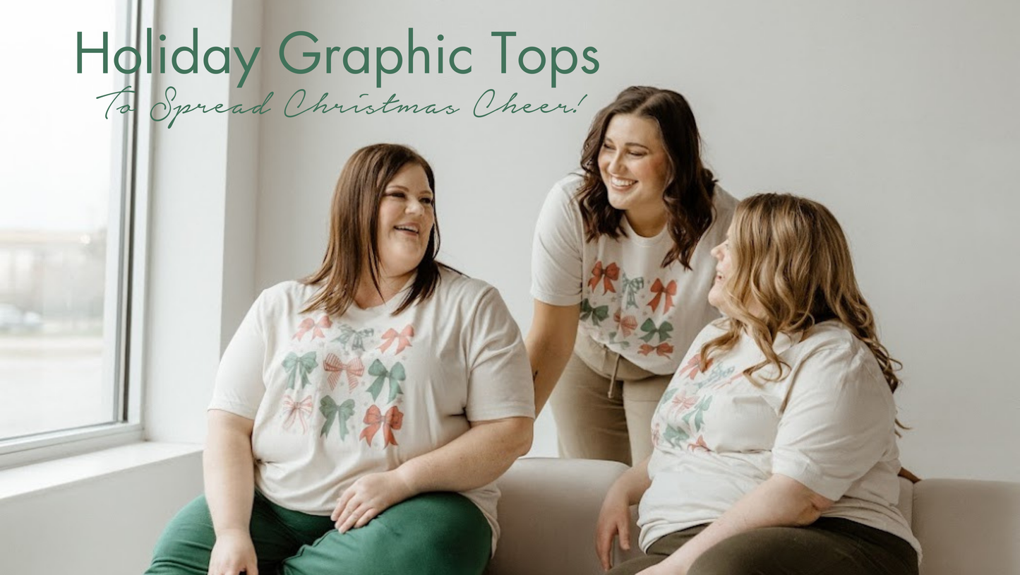 Holiday Graphic Tees to Spread Christmas Cheer!