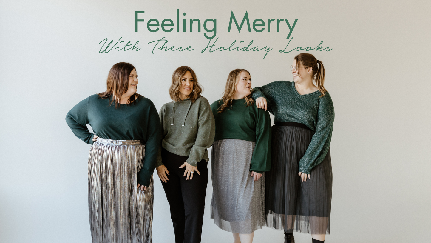 Holiday Look Roundup: Tis the season to be glam, cozy, and confident!