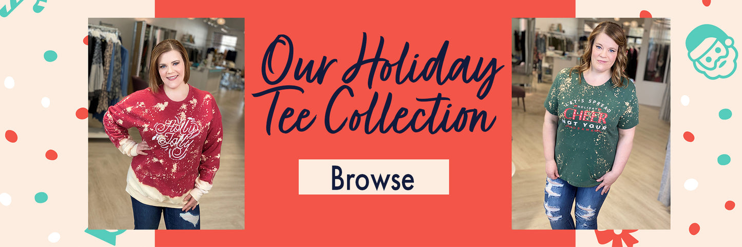 Holiday Graphic Tees to Spread Christmas Cheer!