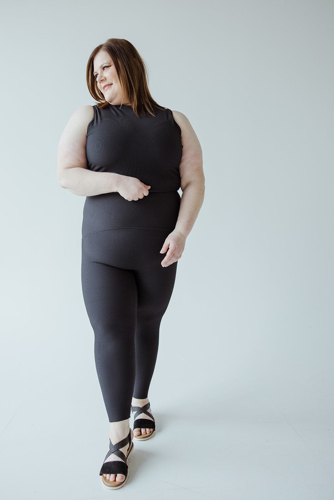 Spanx® Booty Boost® Contour Rib 7/8 Leggings in Black-xL – Love Marlow