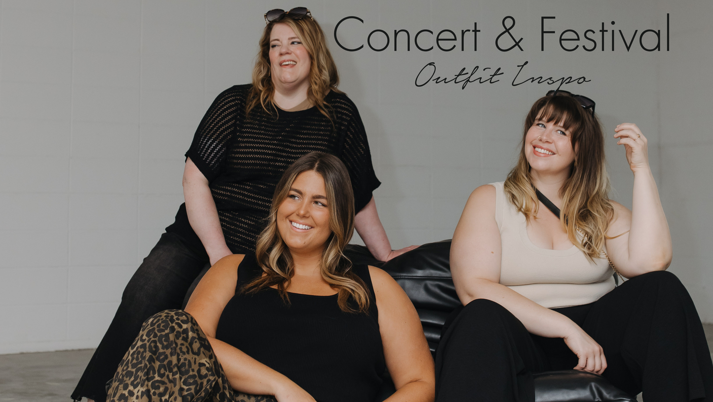 Concert and Festival Outfit Inspo for Mid and Plus Sizes
