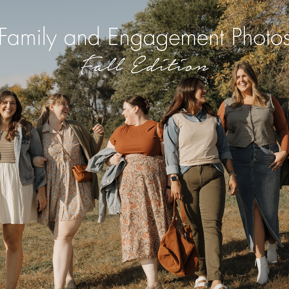 Fall Family and Engagement Photoshoot Outfits