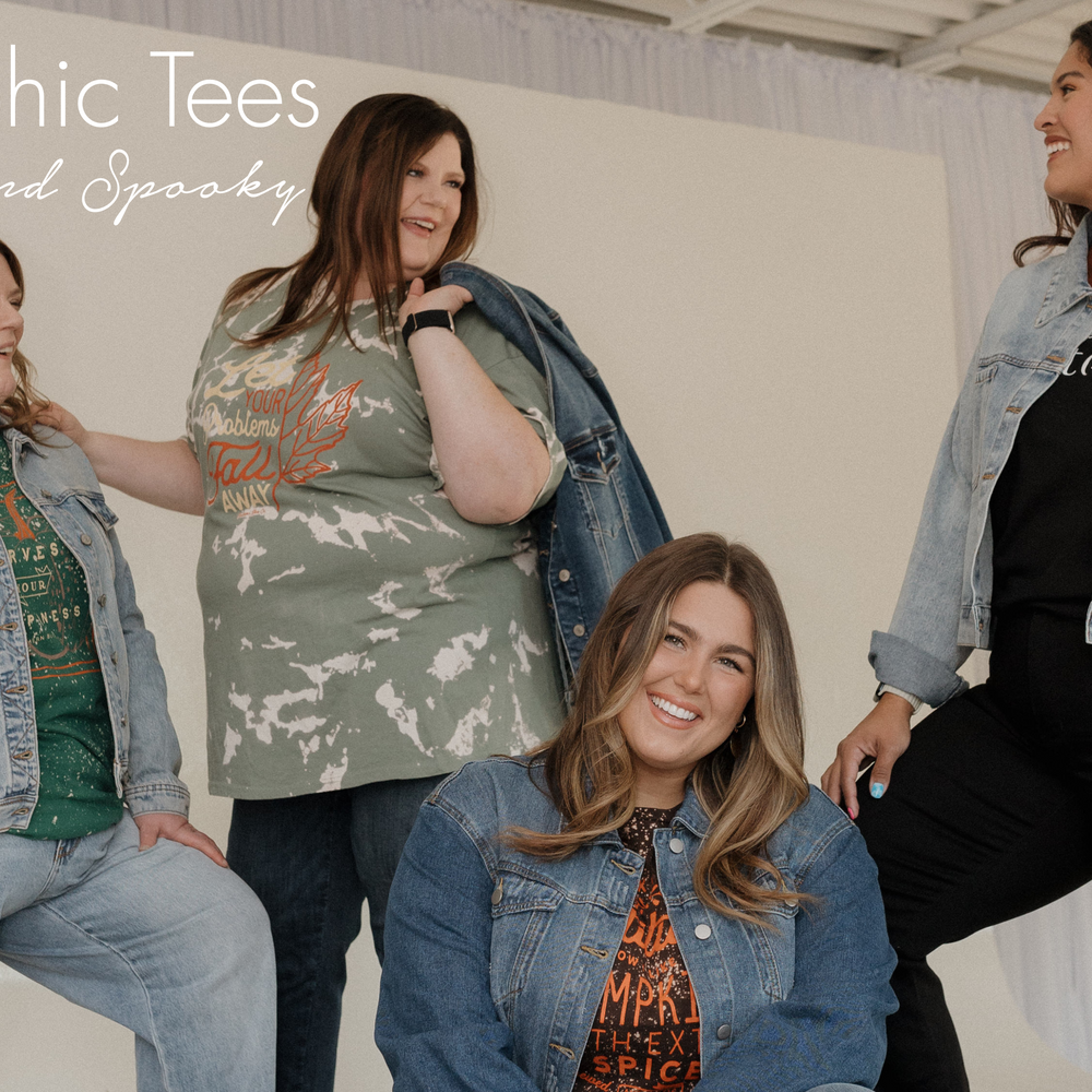 Graphic Tees: Seasonal and Spooky