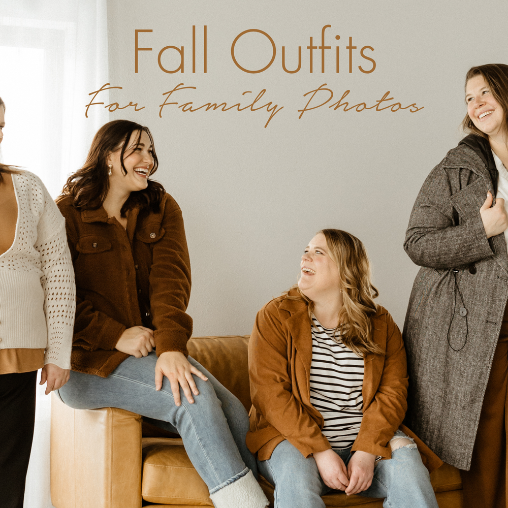 Fall Family Photo Outfit Ideas for Plus Size Women