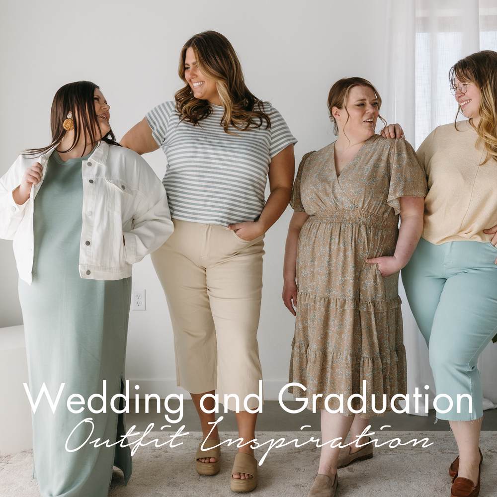 Plus Size Wedding and Graduation Outfit Ideas