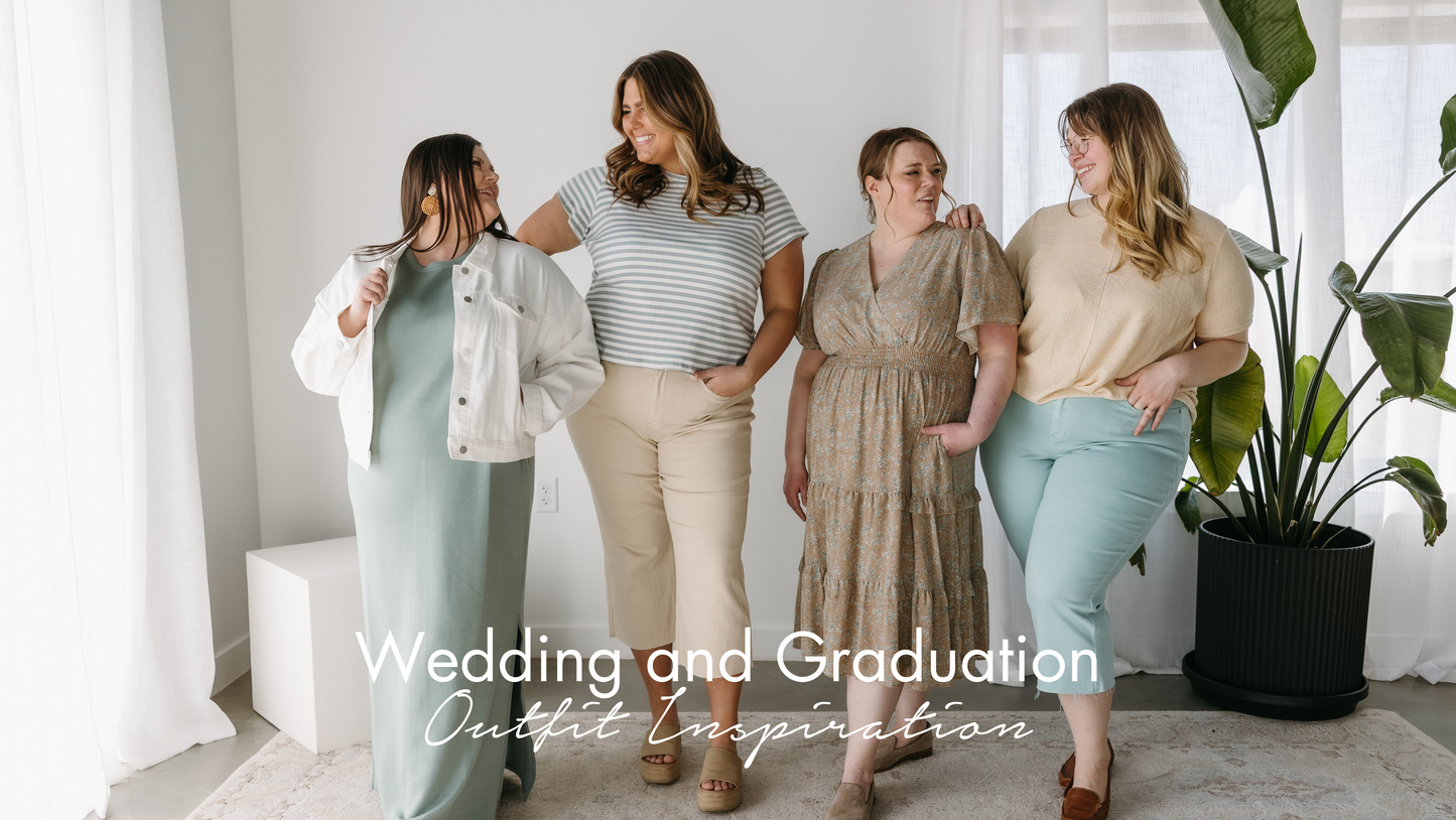 Plus Size Wedding and Graduation Outfit Ideas