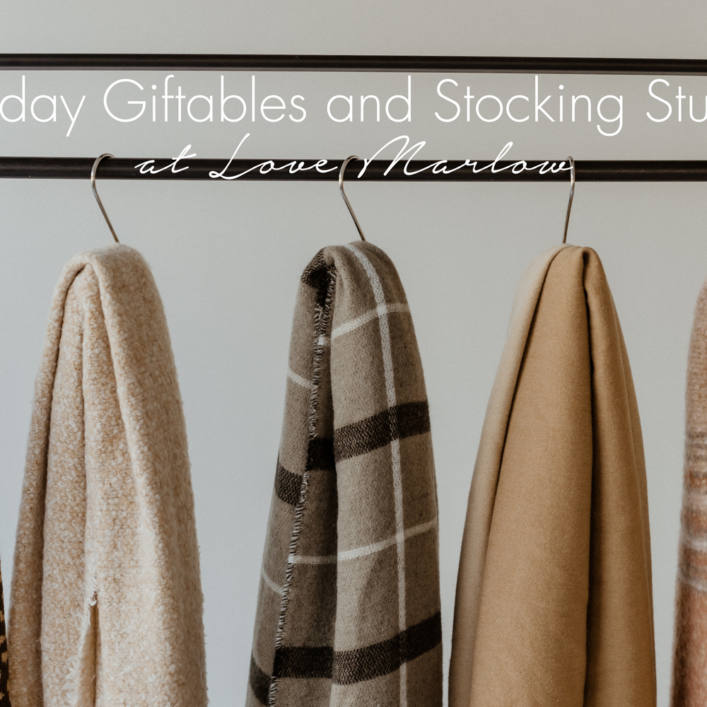 Holiday Giftables and Stocking Stuffers at Love Marlow