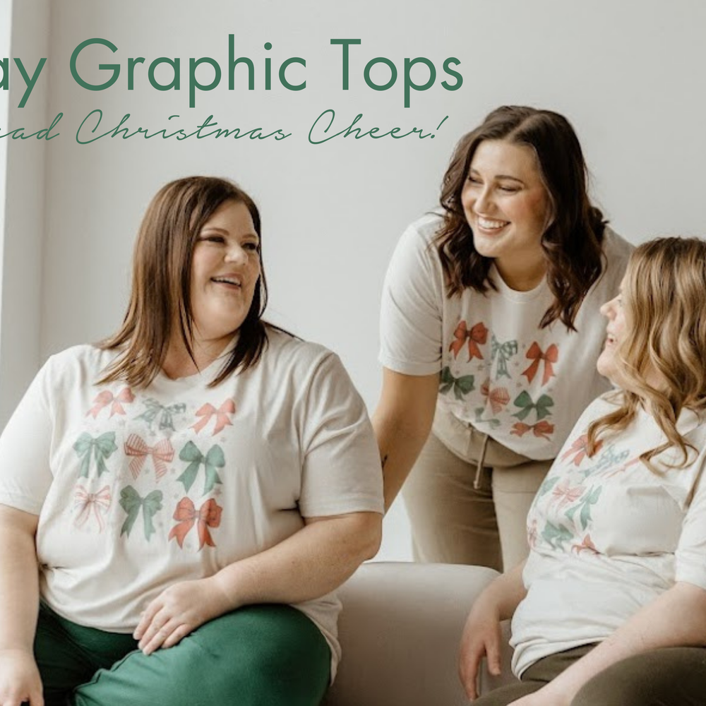 Holiday Graphic Tees to Spread Christmas Cheer!