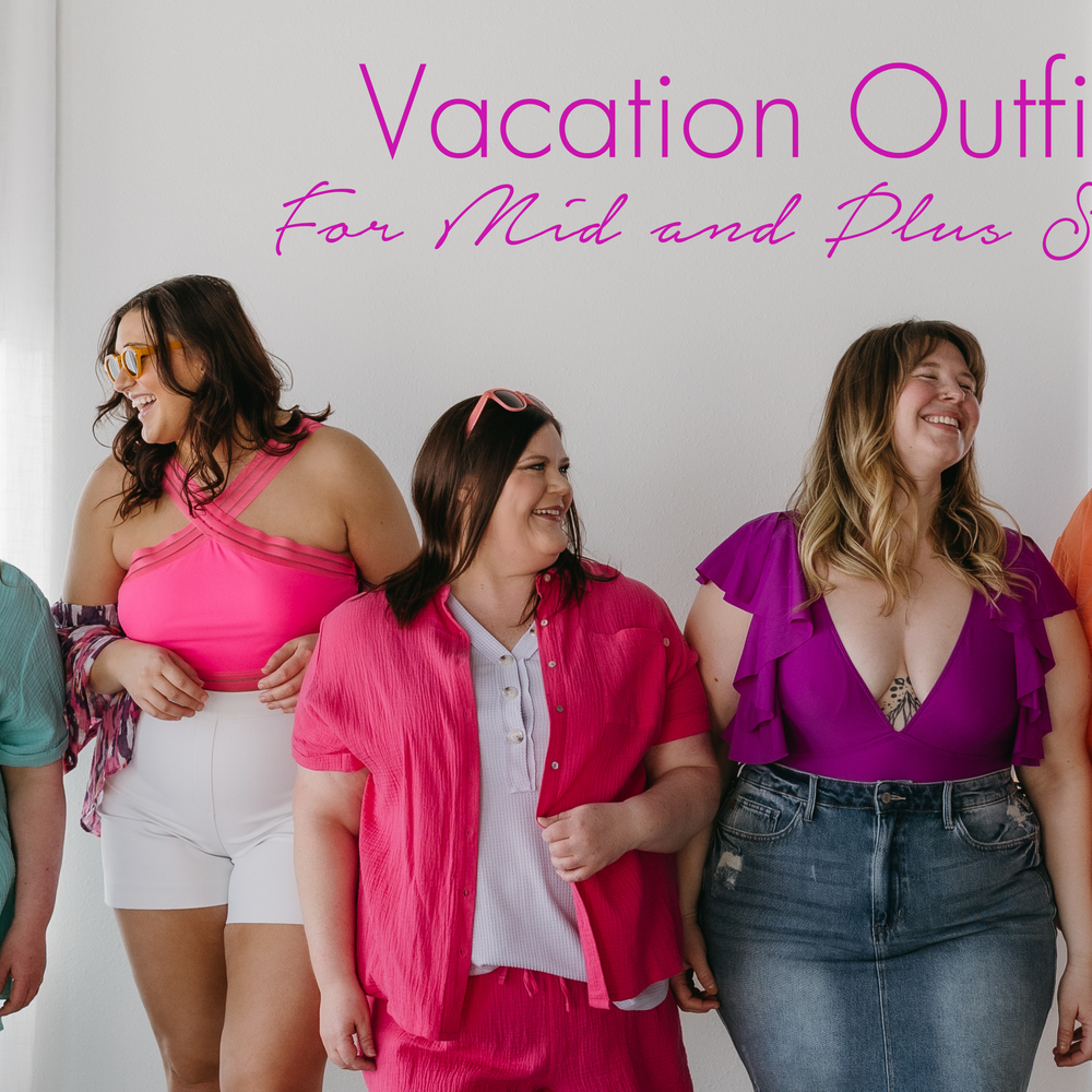 Vacation styles for plus size women