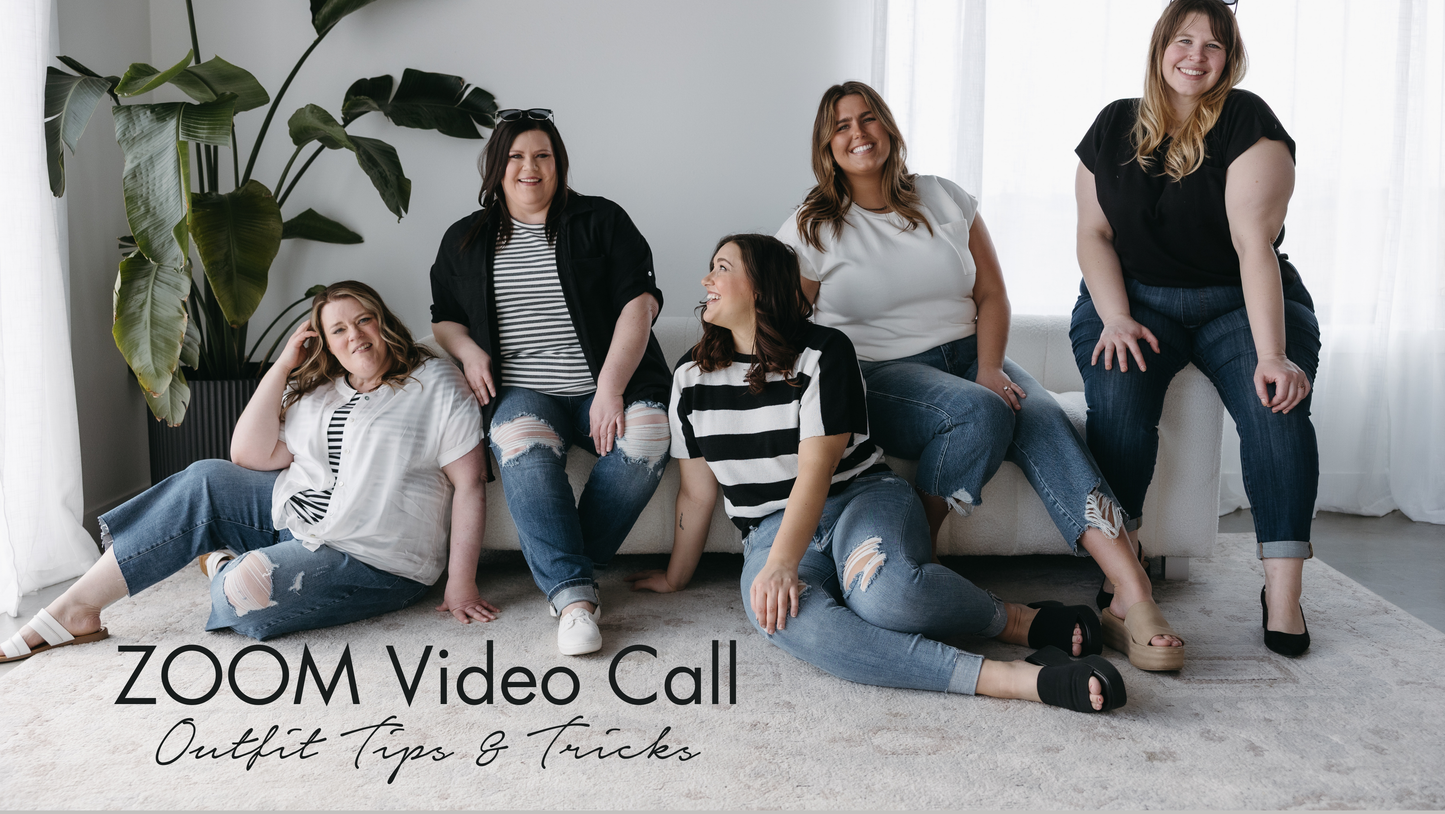 Plus Size Zoom Call Outfit Ideas