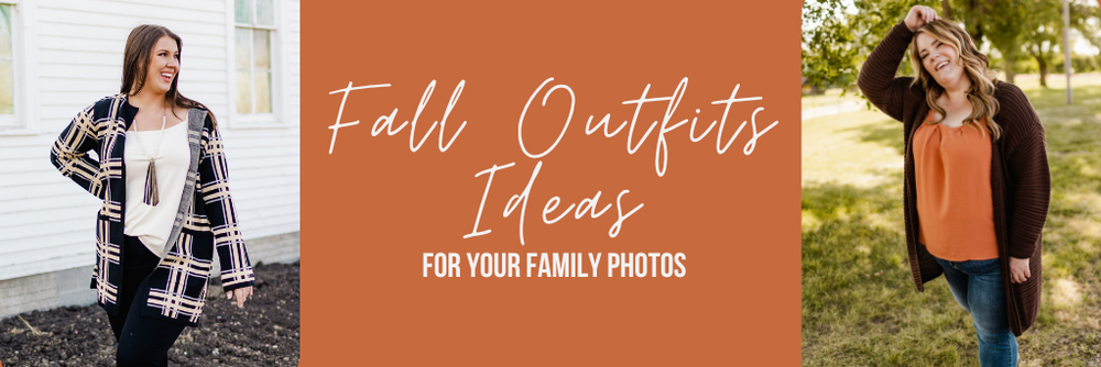 Fall Family Photo Outfit Ideas for Plus Size Women – Love Marlow