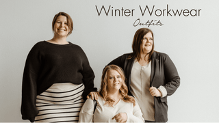 Plus Size Winter Work Outfits - Love Marlow