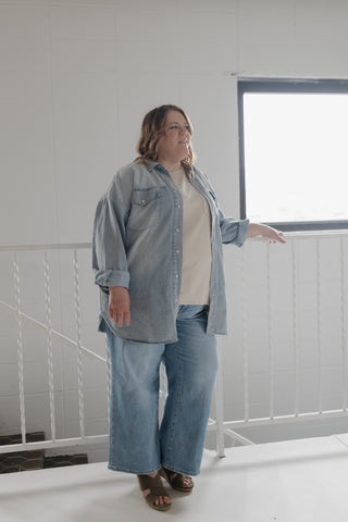 Wide Leg Jeans - Love Marlow