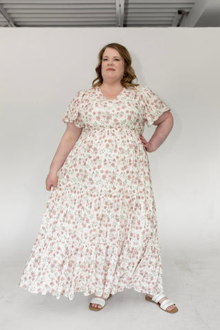 Wildberry Stitch Floral Lace Midi Dress