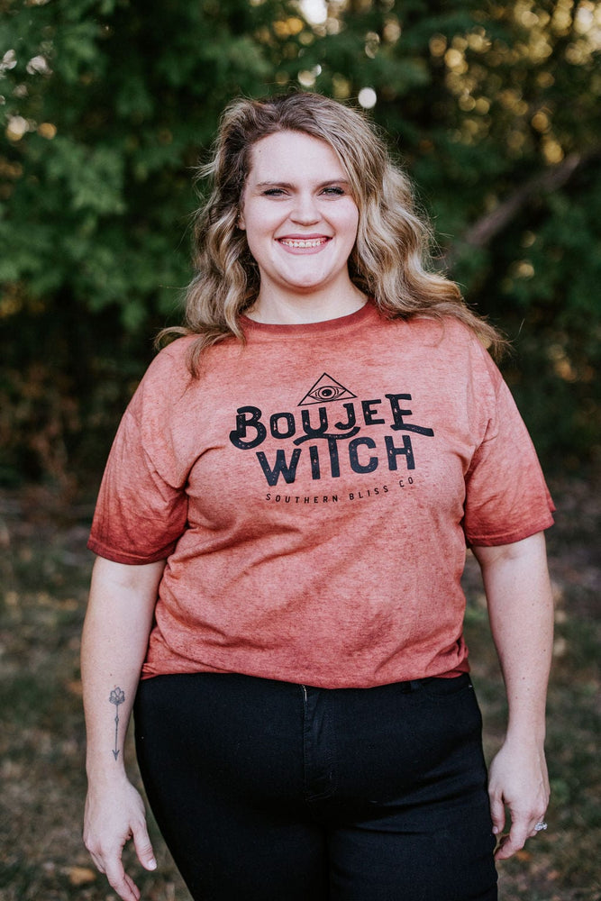 
            
                Load image into Gallery viewer, &amp;quot;BOUJEE WITCH&amp;quot; GRAPHIC TEE
            
        
