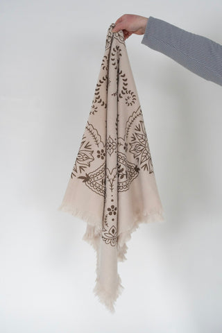 Bandana Scarf – Beige Clair