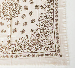 Bandana Scarf – Beige Clair