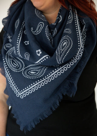 Bandana Scarf – Bleu Marine