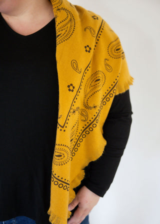 Bandana Scarf – Jaune