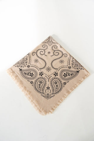 Bandana Blanket Scarf – Taupe