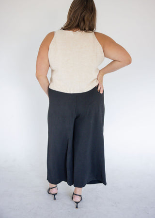 Button-Front Sweater Vest – Buttercream