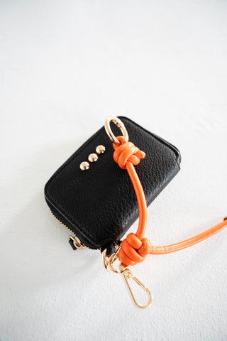 Clippable Zip Card Wallet – Black