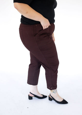 Democracy Tapered Utility Pant – Oxblood