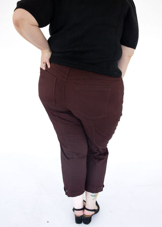 Democracy Tapered Utility Pant – Oxblood