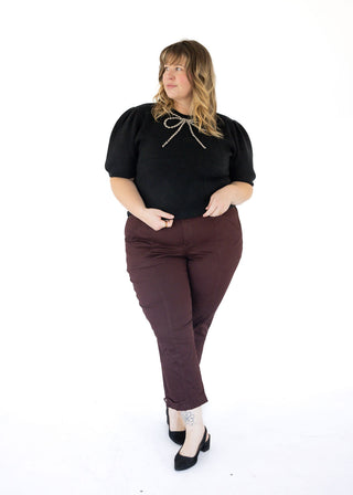 Democracy Tapered Utility Pant – Oxblood