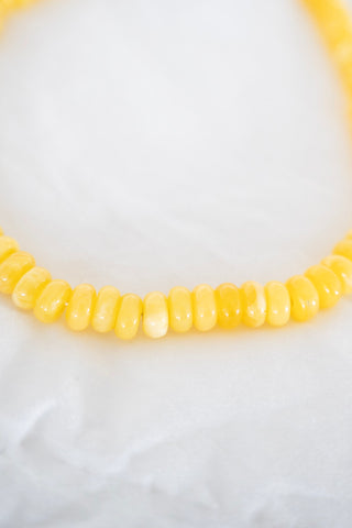 Donut Bead Necklace – Honey