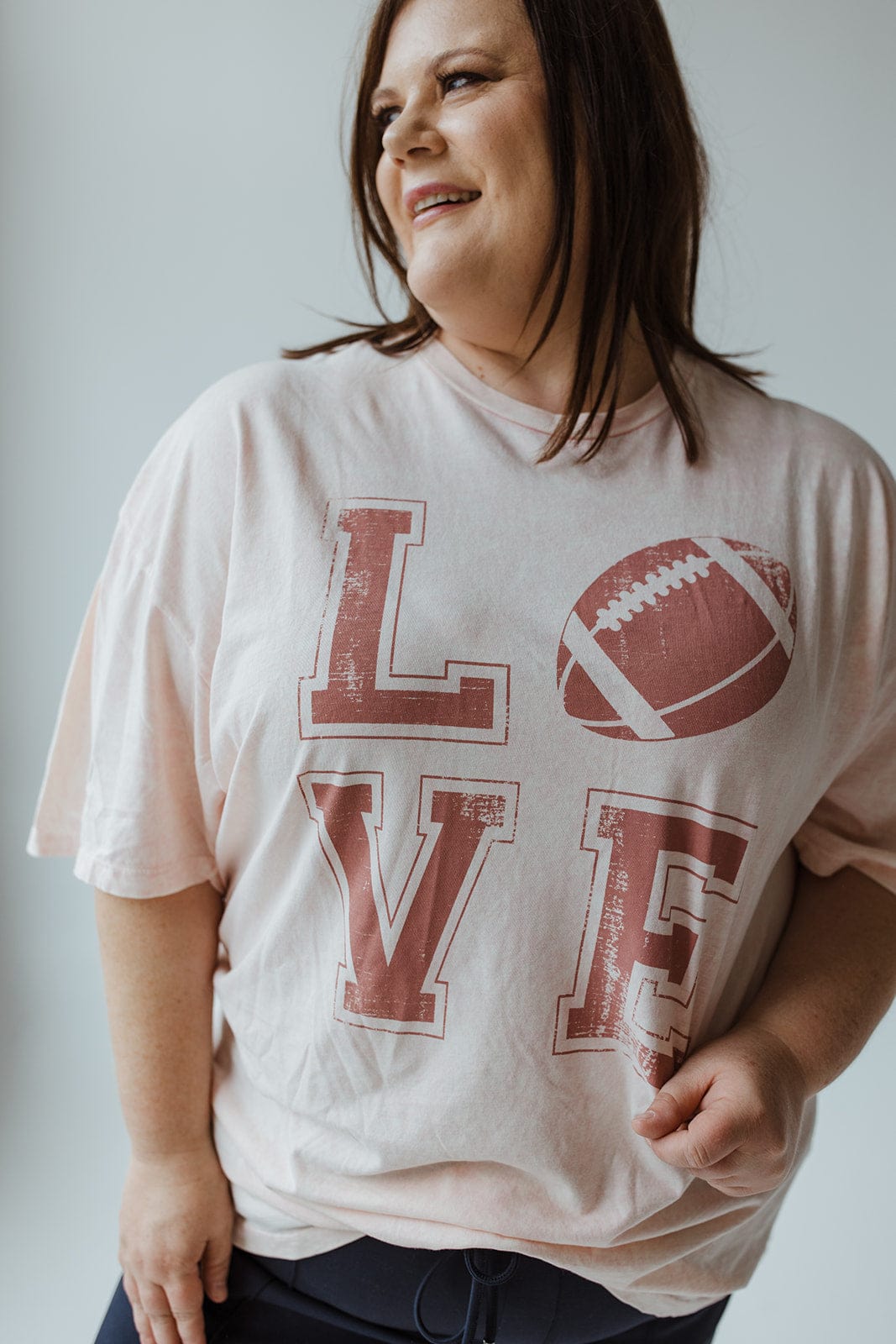 A person wearing an ultra-soft Love Marlow 