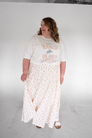 Grape Nectar Tie Strap Tiered Maxi Dress