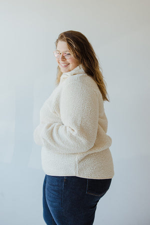 HALF-ZIP SHERPA PULL OVER