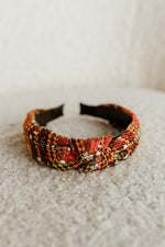 HOLIDAY HEADBAND IN BOYD PLAID