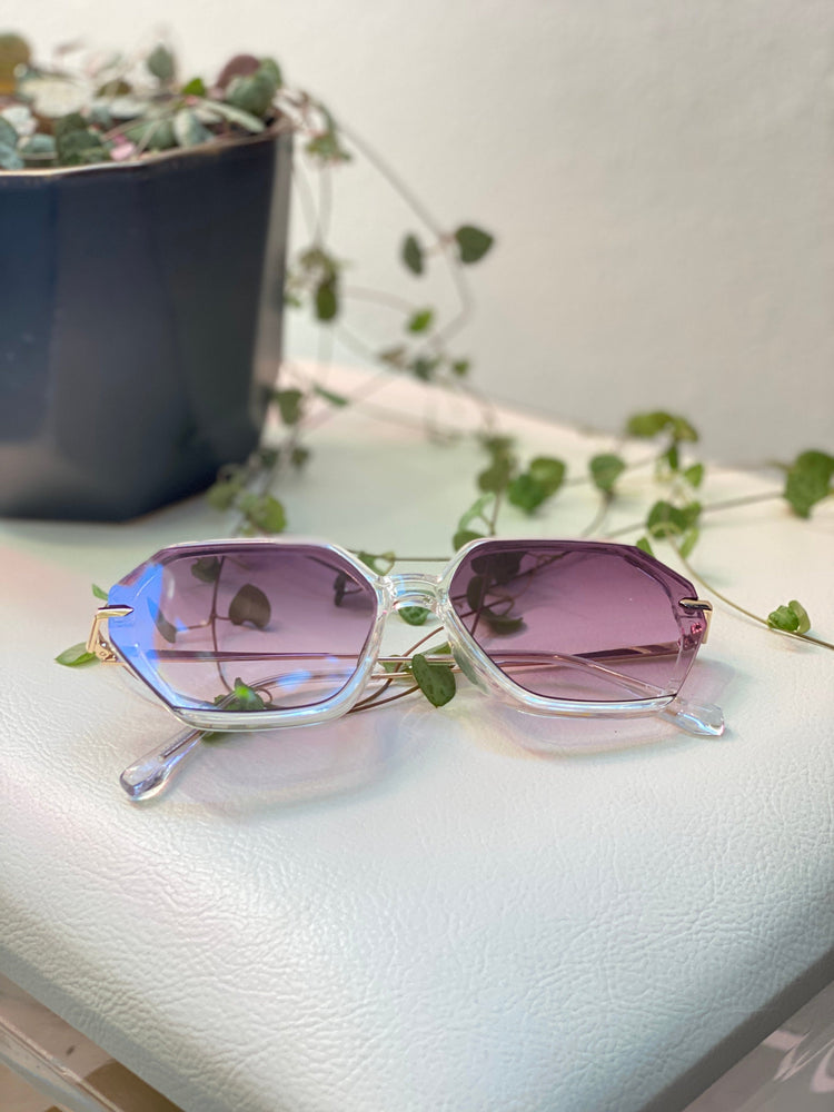 OIA SUNGLASSES IN PURPLE FADE