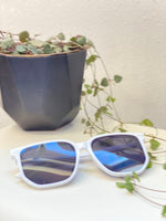 BORA BORA SUNGLASSES IN WHITE