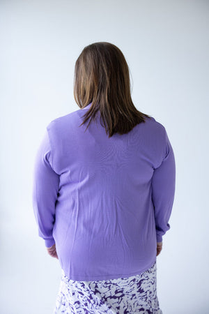 LIGHTWEIGHT CARDIGAN WITH POCKETS IN DEWBERRY