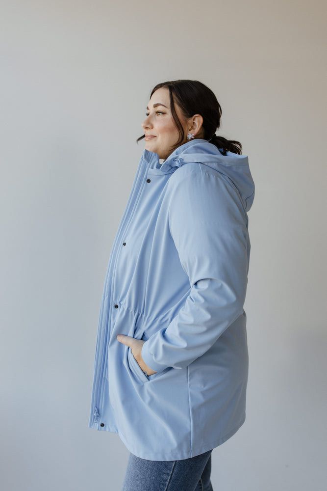 LIGHTWEIGHT JACKET IN SPRING BLUE