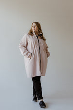 LIGHTWEIGHT PARKA IN MISTY PINK