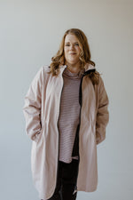 LIGHTWEIGHT PARKA IN MISTY PINK