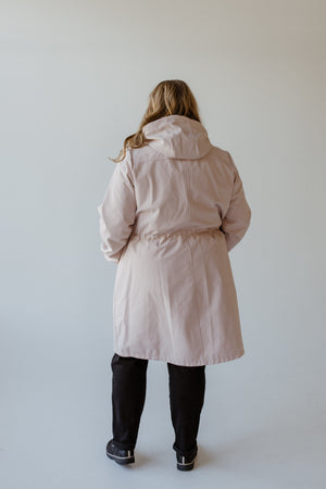 LIGHTWEIGHT PARKA IN MISTY PINK