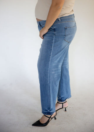 Lovervet Ankle Slim Wide – Medium Wash