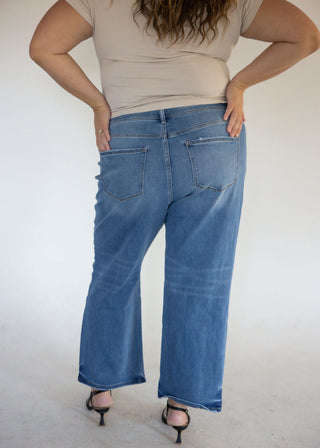 Lovervet Ankle Slim Wide – Medium Wash