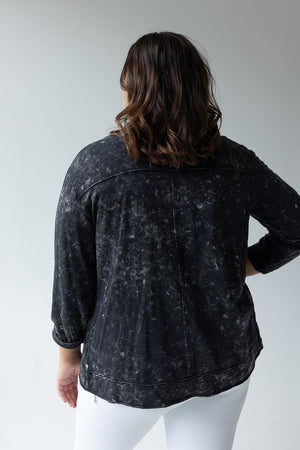 MINERAL WASH CARDIGAN