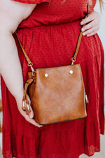 MINI BUCKET BAG IN RICH SABLE