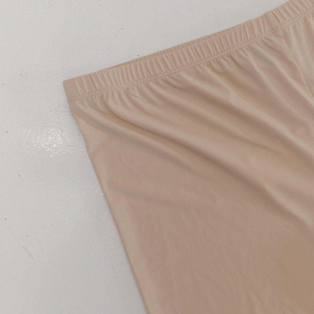 Beige fabric on a white background