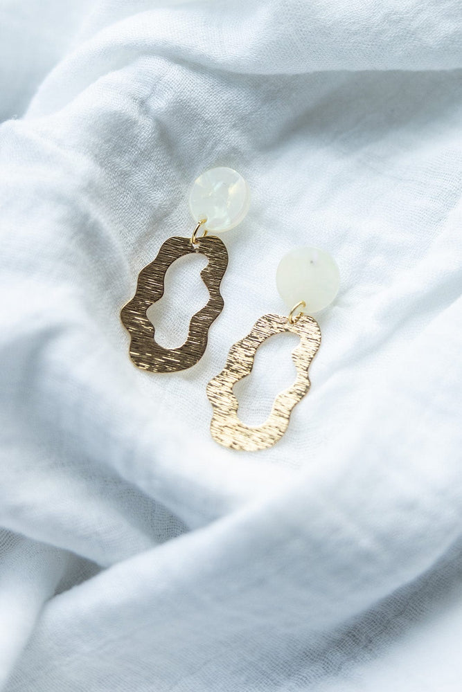 MARLEY EARRINGS IN IRIDESCENT