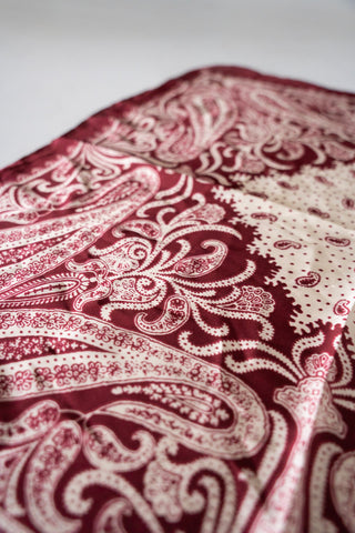 Rosewood Bandana Scarf – Silk-Touch