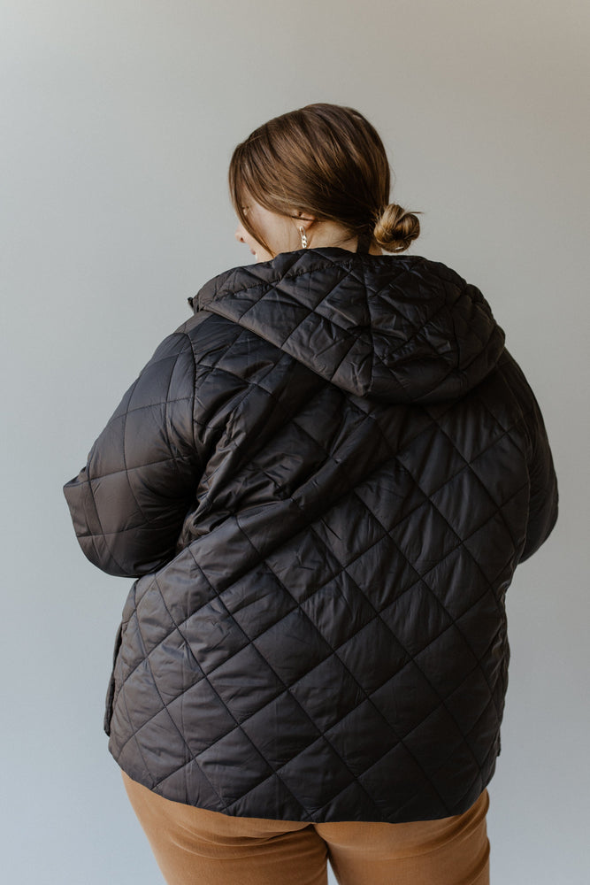 SHORT LIGHTWEIGHT QUILTED PUFFER JACKET