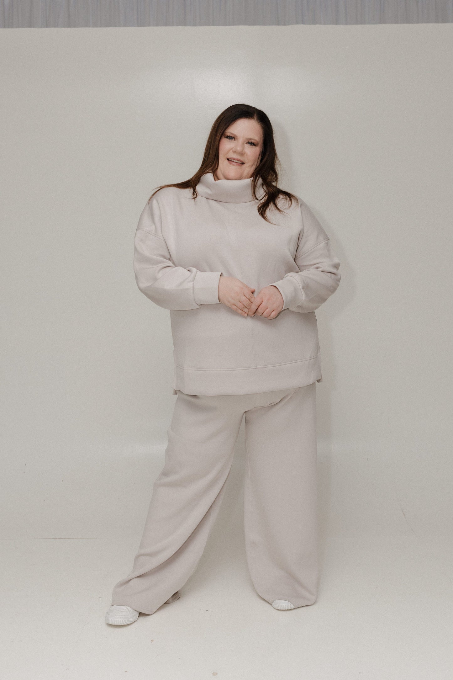 Athleisure set against a white background